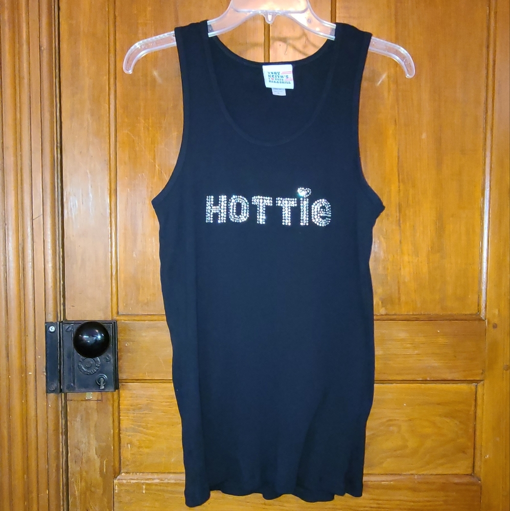 Toby‎ Keith i ❤ This Bar & Grill Rhinestone "HOTTIE" Tank Top